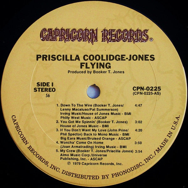 Priscilla Jones - Flying