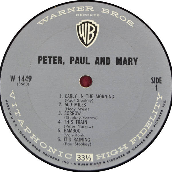Peter, Paul And Mary - secondary