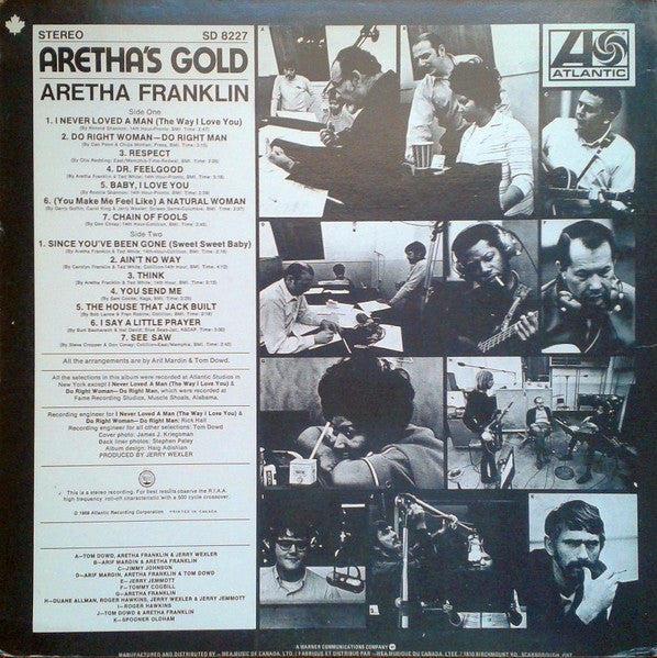 Aretha's Gold - secondary
