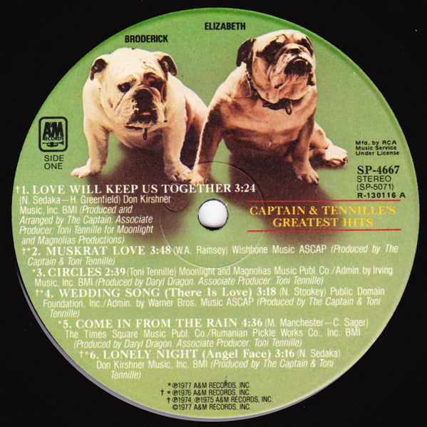 Captain And Tennille - Captain And Tennille's Greatest Hits