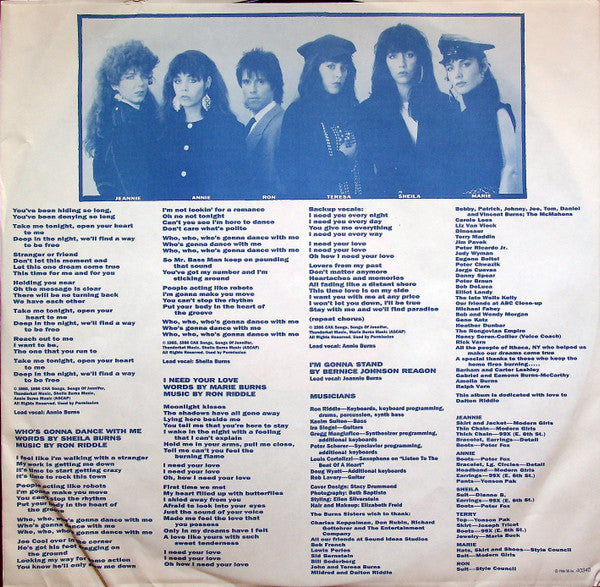 The Burns Sisters Band - secondary