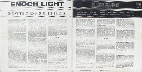 Enoch Light And His Orchestra - Great Themes From Hit Films