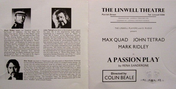 A Passion Play - secondary