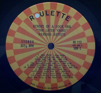 Echoes Of a Rock Era: The Later Years - secondary