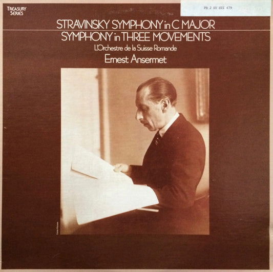 Igor Stravinsky, Ernest Ansermet, L'Orchestre De La Suisse Romande - Symphony In C Major / Symphony In Three Movements