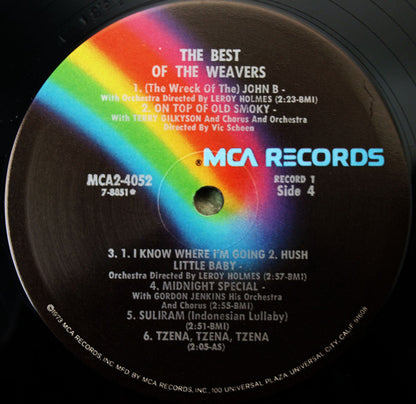 The Best Of The Weavers - secondary