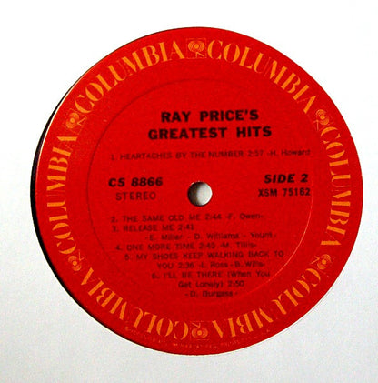 Ray Price's Greatest Hits - secondary