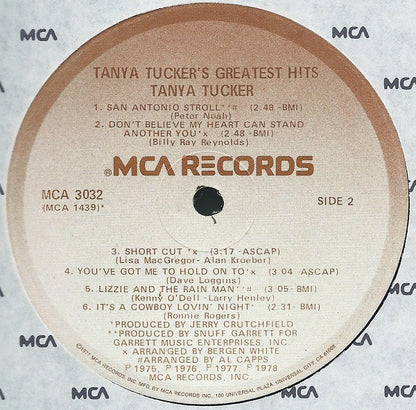 Tanya Tucker's Greatest Hits - secondary