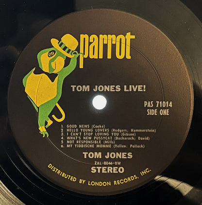 Tom Jones Live! At The Talk Of The Town - secondary