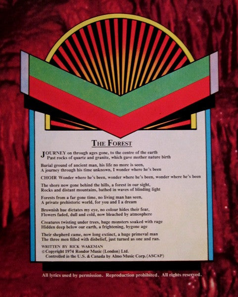 Journey To The Centre Of The Earth - secondary