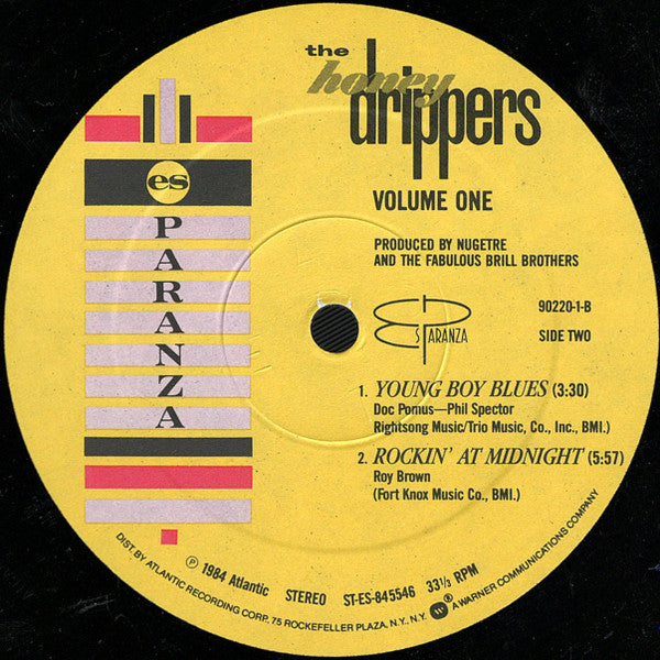 12" Single: The Honeydrippers - Volume One