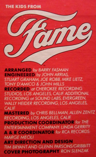 The Kids From Fame - secondary