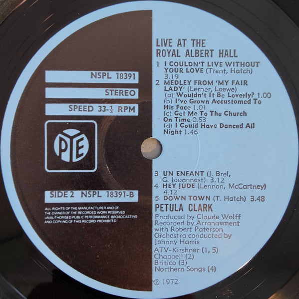 Petula Clark - Live At The Royal Albert Hall