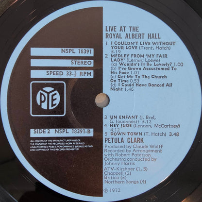 Petula Clark - Live At The Royal Albert Hall