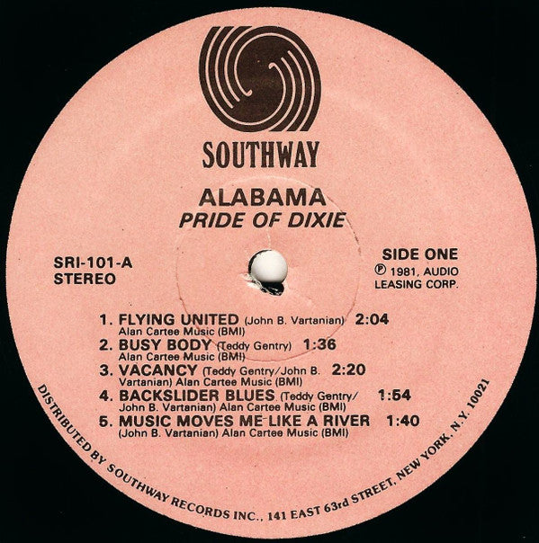Alabama - Pride Of Dixie