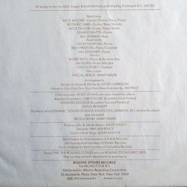 Goats Head Soup - secondary
