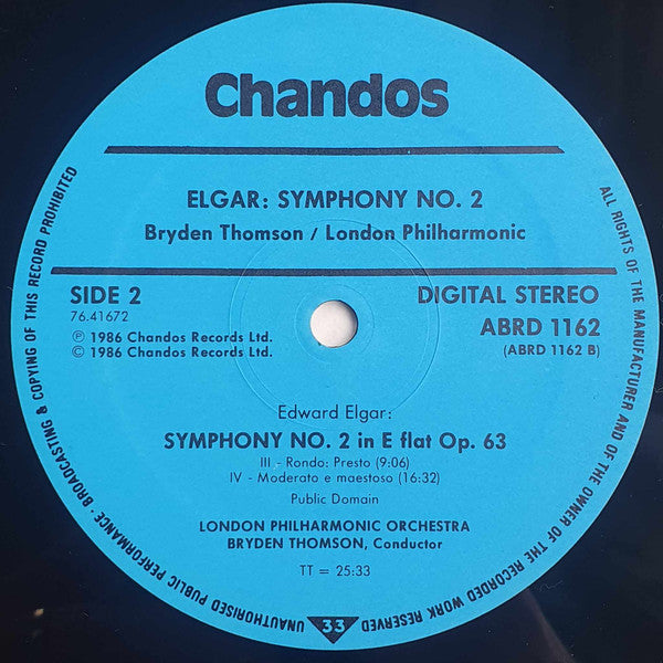 Symphony No. 2 In E Flat Op. 63 - secondary