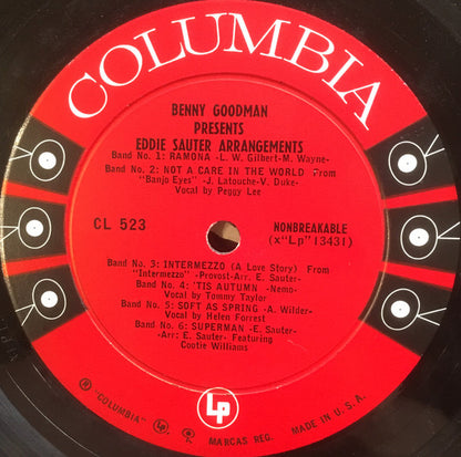 Benny Goodman And His Orchestra - Benny Goodman Presents: Eddie Sauter Arrangements