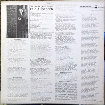 Eric Andersen - 'Bout Changes & Things