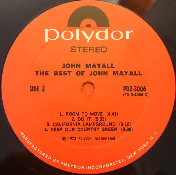 The Best Of John Mayall - secondary