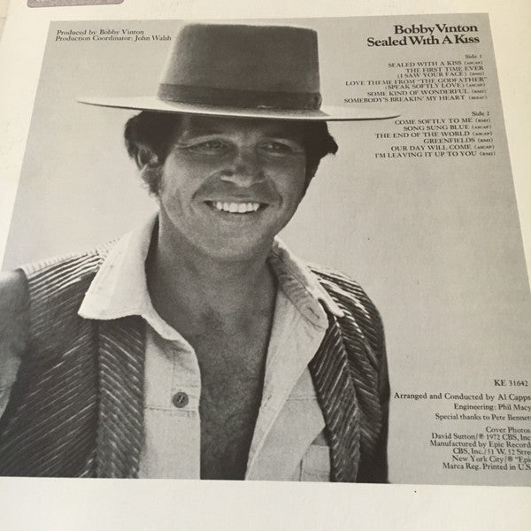 Bobby Vinton - Sealed With A Kiss