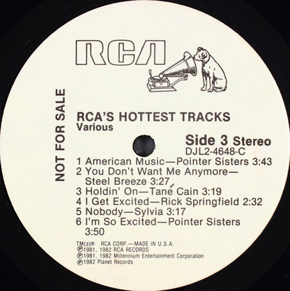 RCA's Hottest Tracks - secondary