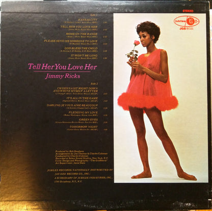 Tell Her You Love Her - secondary