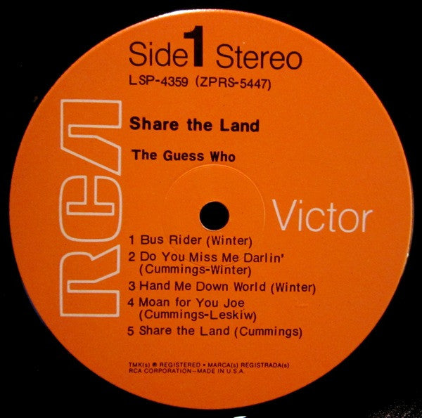 Share The Land - secondary