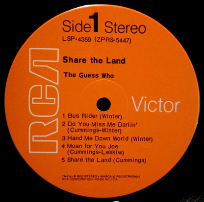 Share The Land - secondary