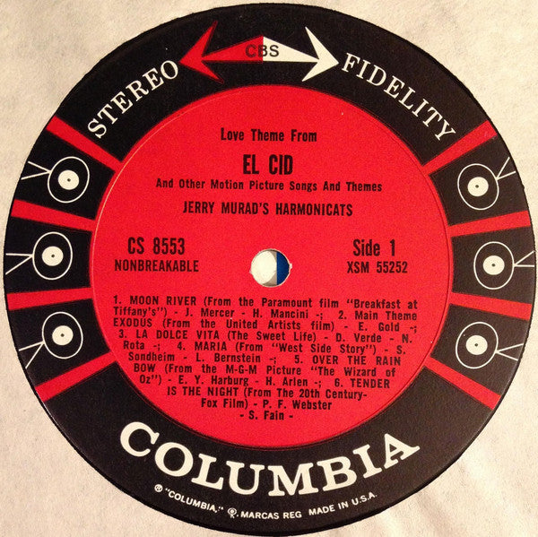 Love Theme From "El Cid" And Other Motion Picture Songs And Themes - secondary