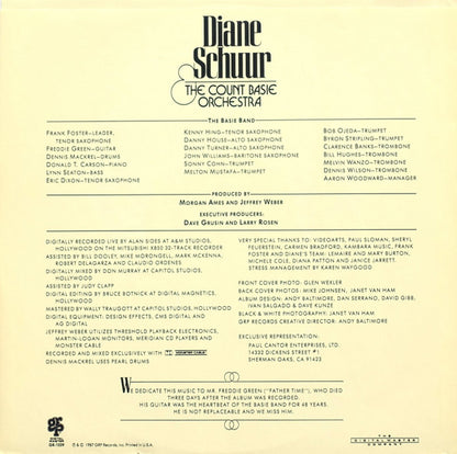 Diane Schuur, Count Basie Orchestra - Diane Schuur And The Count Basie Orchestra