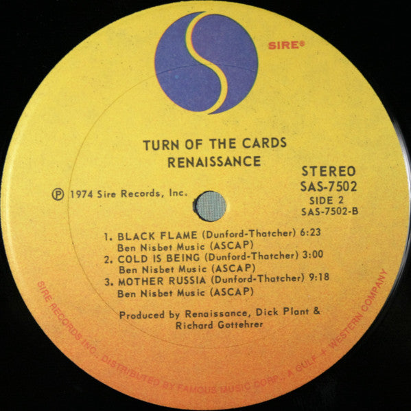 Turn Of The Cards - secondary