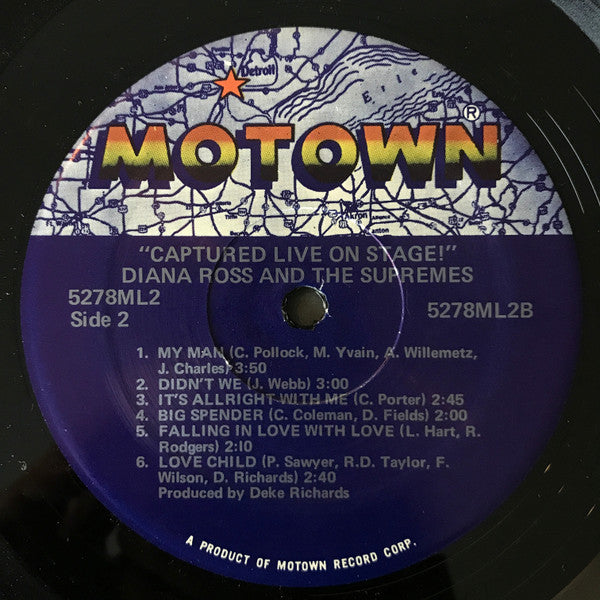 The Supremes - Captured Live On Stage !