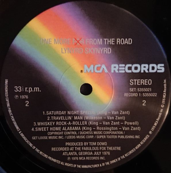One More From The Road - secondary