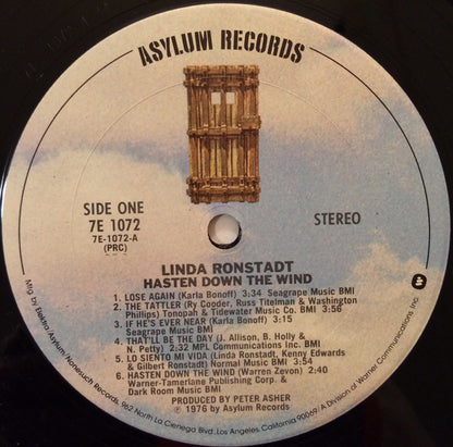 Hasten Down The Wind - secondary