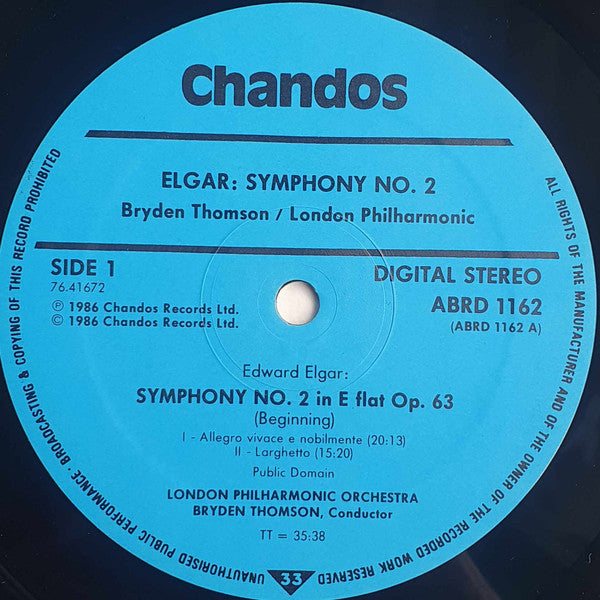 Symphony No. 2 In E Flat Op. 63 - secondary