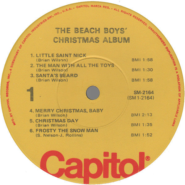 The Beach Boys' Christmas Album - secondary