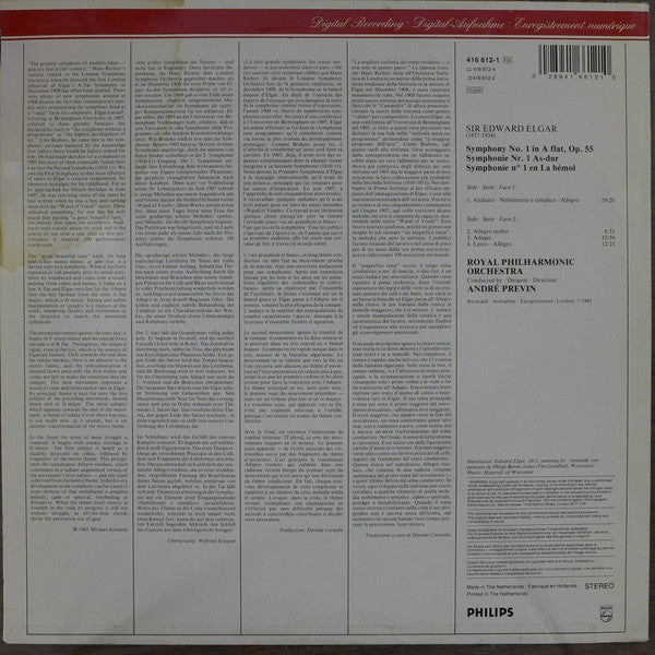 Symphony No.1 - secondary