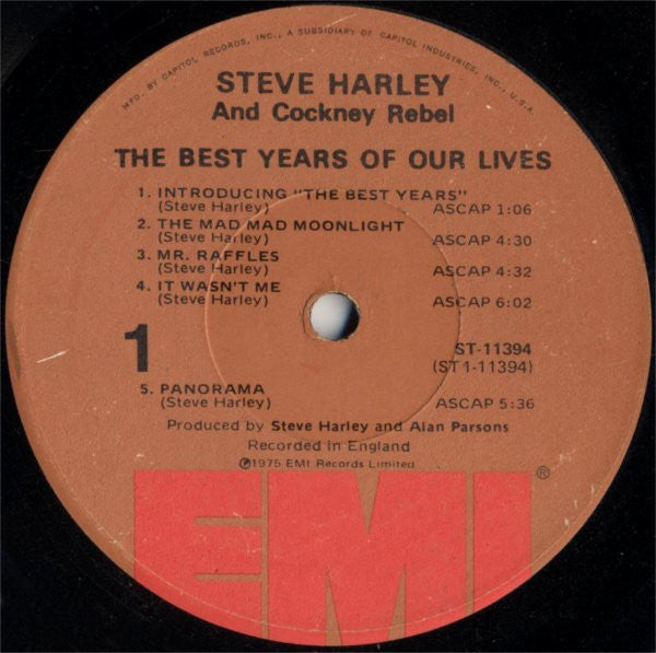 The Best Years Of Our Lives - secondary