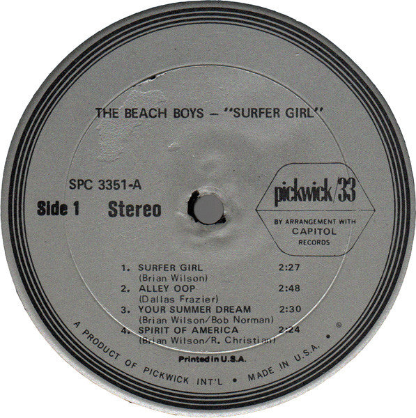 Surfer Girl - secondary