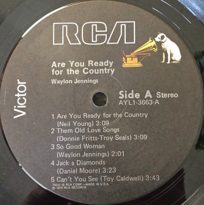 Are You Ready For The Country - secondary
