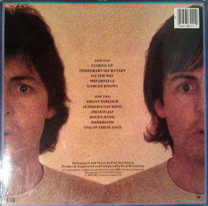McCartney II - secondary