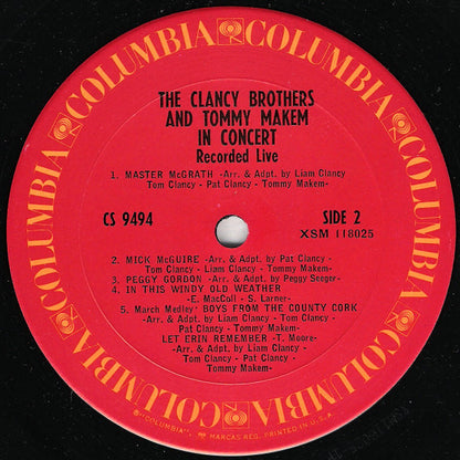 The Clancy Brothers & Tommy Makem - In Concert