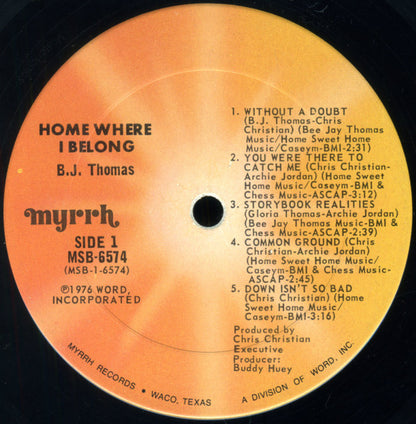 Home Where I Belong - secondary