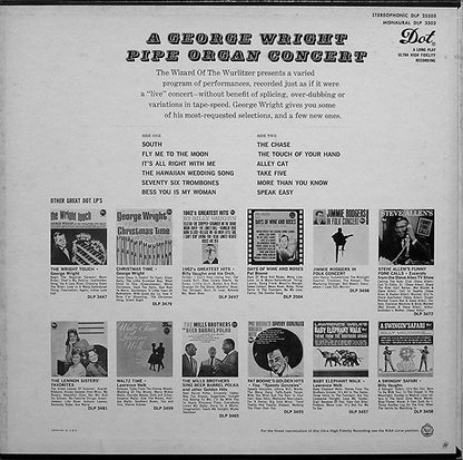 George Wright - A George Wright Pipe Organ Concert