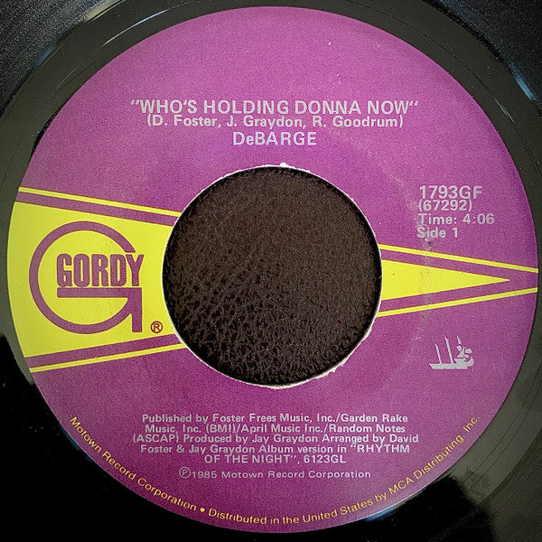 Who's Holding Donna Now - secondary