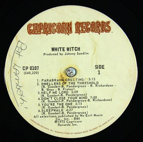 White Witch - secondary