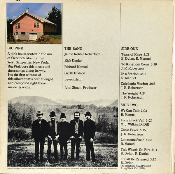 Music From Big Pink - secondary