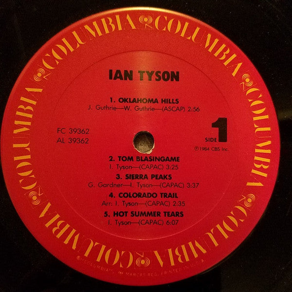 Ian Tyson - secondary