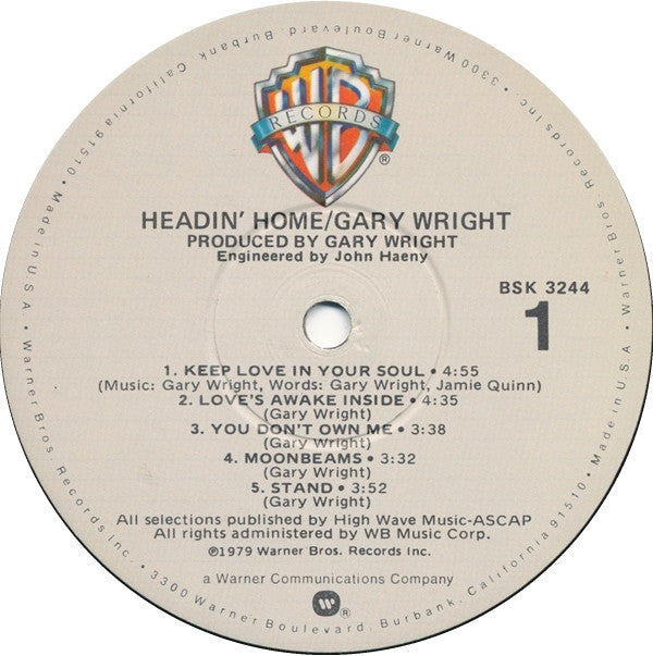 Gary Wright - Headin' Home